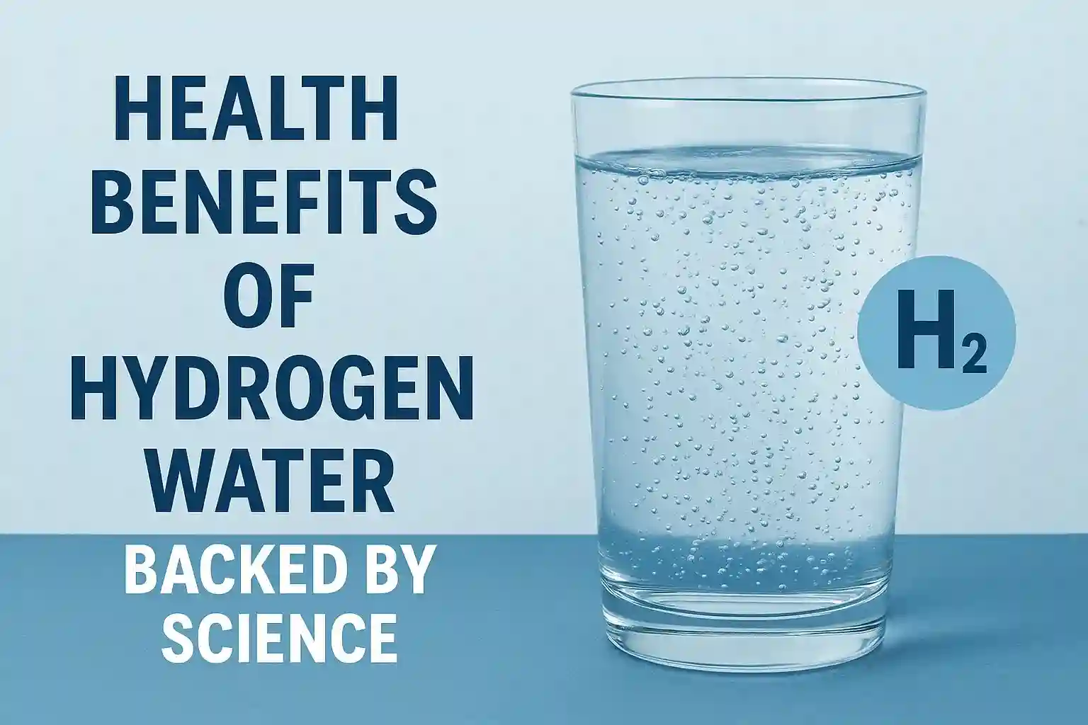 Health Benefits of Hydrogen Water - Science-Backed Guide 2025 | Complete Review Discover evidence-based health benefits of hydrogen water backed by 2024 scientific studies. Learn how to make it, side effects, skin benefits, kidney health, best machines & where to buy. Complete beginner's guide.